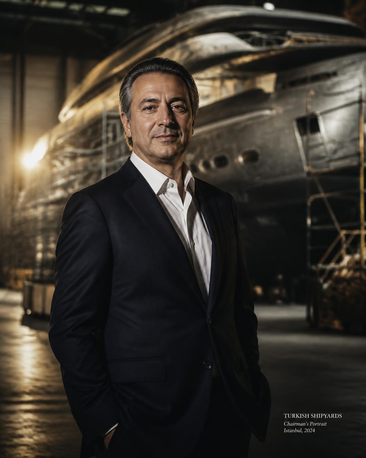 Editorial portrait setting representing a name-led professional brand